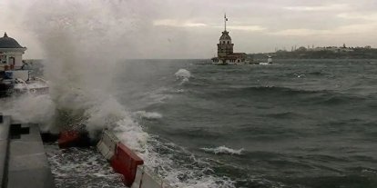 İstanbul için fırtına uyarısı