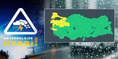 Meteoroloji’den 14 il için sarı kodlu uyarı