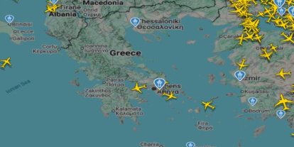 Yunanistan’da uçuşlar askıya alındı