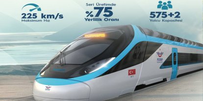 Milli Elektrikli Hızlı Tren Seti’nde yüzde 90 ilerleme