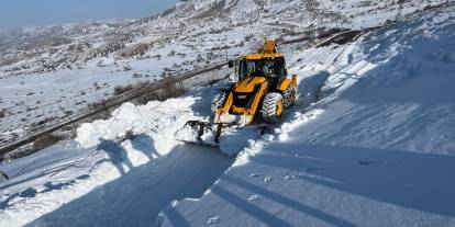 Batman'da iki ilçede eğitime kar engeli