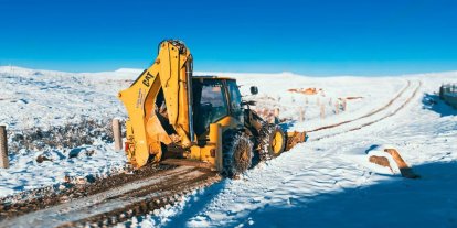 Batman'da 4 bin 931 kilometrelik köy yolu ulaşıma açıldı