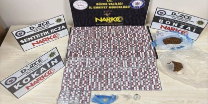 Düzce'de uyuşturucu operasyonu: 4 tutuklama