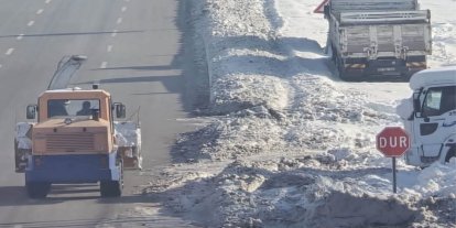 Bingöl’de kardan kapanan kaldırımlar ve üst geçit öğrencileri tehlikeye atıyor