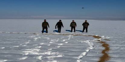 Batman'da yaban hayvanları için yem desteği