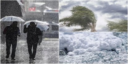 İçişleri Bakanlığı’ndan Trakya, Ege ve Doğu Anadolu için sarı kodlu uyarı