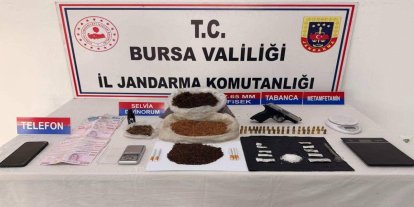 Bursa’da uyuşturucu operasyonu: 1 gözaltı