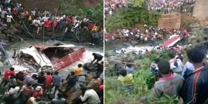 Etiyopya'da feci kaza: 22 ölü, 65 yaralı