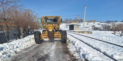Batman'da kapanan köy yolları yeniden ulaşıma açıldı