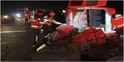 Anadolu Otoyolu’nda kaza: 1 ölü, 3 yaralı