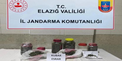 Elazığ’da uyuşturucu operasyonu: Bir tutuklama
