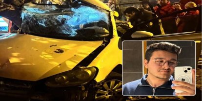 Mersin'de kontrolden çıkan otomobil önce ağaca sonra direğe çarptı: 1 ölü