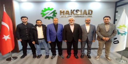 Yemenli iş heyetinden HAKSİAD’a ziyaret