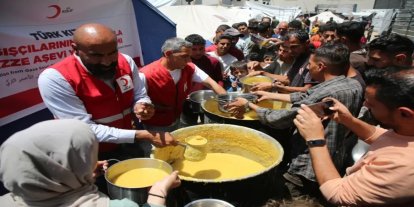 Kızılay, Gazze’de 10 milyonu aşkın sıcak yemek dağıttı