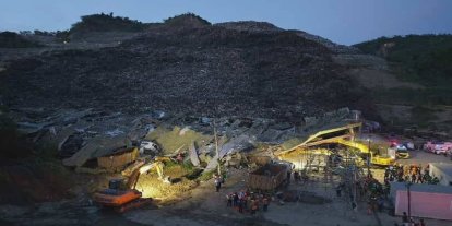 Filipinler’de çöp yığını temizlik işçilerinin üzerine çöktü: 1 ölü, 38 kayıp