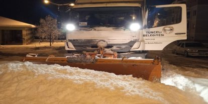 Tunceli’de yoğun kar nedeniyle 2 gün süreyle eğitime ara verildi