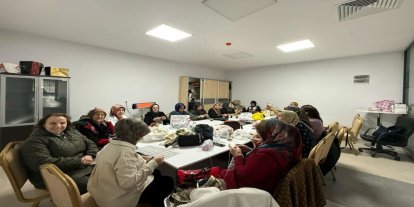 Malatya'da el sanatları kursları kış günlerinde yoğun ilgi görüyor