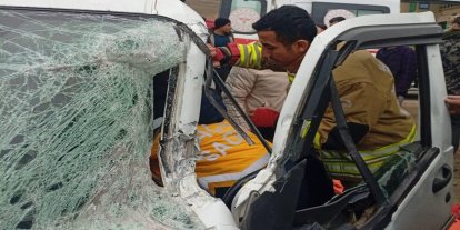 Şırnak'ta trafik kazası: 1 yaralı