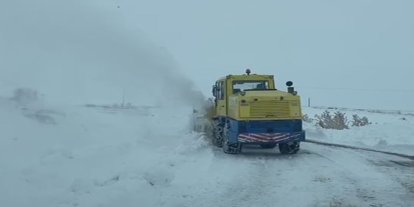 Malatya'nın 9 ilçesinde eğitime kar engeli