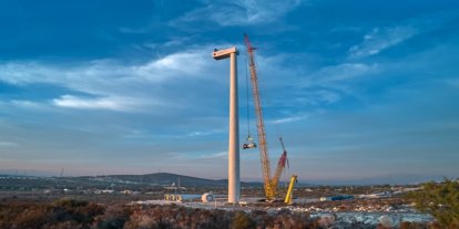 Alaçatı RES’te yerli üretim dönemi
