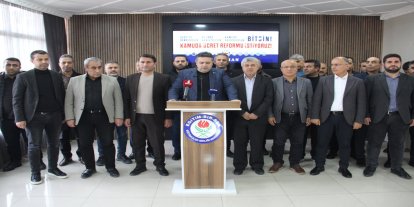 Memur-Sen Batman: Ücrette adalet sağlanmadan kamuda huzur olmaz