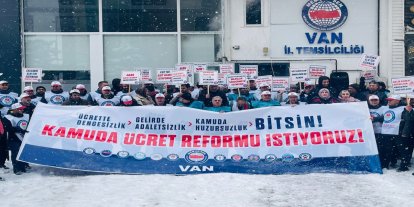 Memur-Sen Van Şubesi’nden ücrette denge, gelirde adalet talebi!