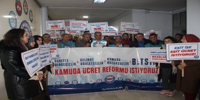 Şırnak Memur-Sen'den "Adalet" çağrısı