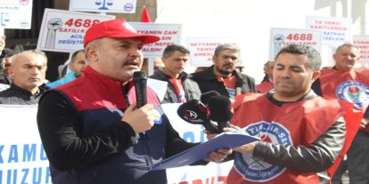 Mersin Eğitim Bir-Sen İl Başkanı Yıldız : Ücrette dengesizlik, gelirde adaletsizlik bitsin