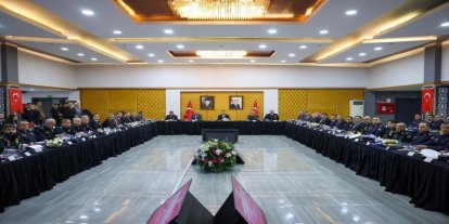 Genişletilmiş il güvenlik ve asayiş toplantısı Mersin’de yapıldı