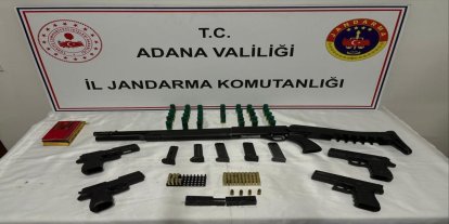 Adana'da ruhsatsız silah operasyonu: 1 tutuklama