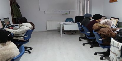 Batman'da ADEM'den kadınlara bilgisayar kursu