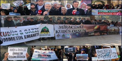 Balıklıgöl platosunda ‘Miracımız Kudüs olsun’ çağrısı