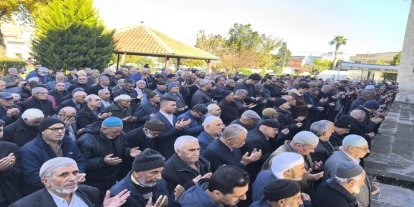 Tarsus’ta Filistin şehitleri için gıyabi cenaze namazı