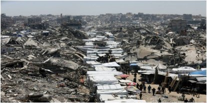 HAMAS: İşgal rejiminin Gazze’yi yerle bir etmekle övünmesi soykırımın açıkça itirafı