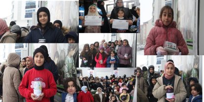 Bingöl'de çocuklardan Gazze hassasiyeti: Harçlıklarını Gazze’deki kardeşlerine bağışladılar