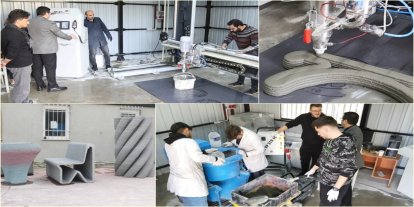 Bursa Uludağ Üniversitesi’nden 3 boyutlu beton teknolojisinde öncü adım