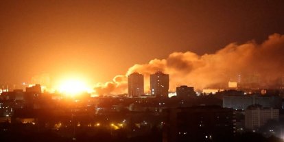 Rusya'dan Ukrayna'ya yoğun hava saldırısı