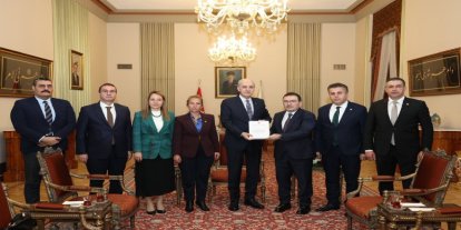 TBMM Başkanı Kurtulmuş Kartalkaya yangını araştırma komisyonunu kabul etti