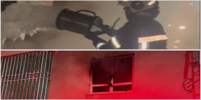 Batman'da petrol kuyusu ve apartman yangını söndürüldü