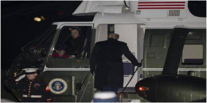 Trump’ın uçağı havada arızalandı, Washington’a geri döndü