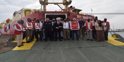 6’ncı İyilik Gemisi Sudan’a ulaştı