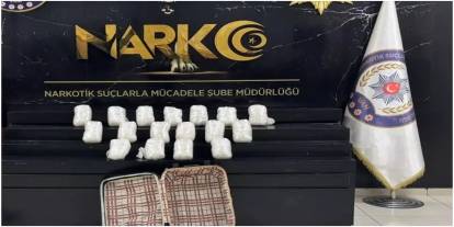 Van’da 22 kilo uyuşturucu ele geçirildi