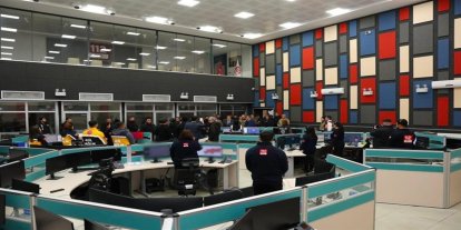 Şırnak'ta 112 çağrı merkezi 2025 yılında 549 bin çağrı aldı