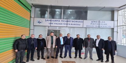 Şanlıurfa’da Şıracılar ve Kuruyemişçiler Odası’nda Ahmet Aslan güven tazeledi