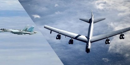 Rus bombardıman uçakları Baltık Denizi üzerinde uçtu