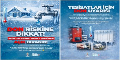 Batman'da soğuk hava uyarısı