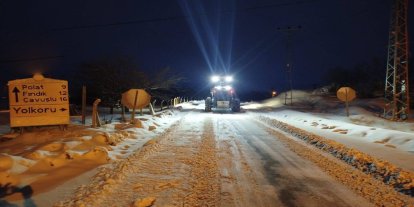Malatya'da 176 mahallede 4 bin 71 kilometre yol ulaşıma açıldı