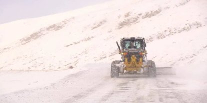 Sivas’ta kar nedeniyle 493 yerleşim yerine ulaşım sağlanamıyor
