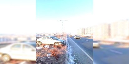 Şanlıurfa’da buzlanma kazalara neden oldu