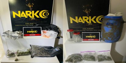 Muğla’da 1 kilogram skunk ele geçirildi: 2 tutuklama